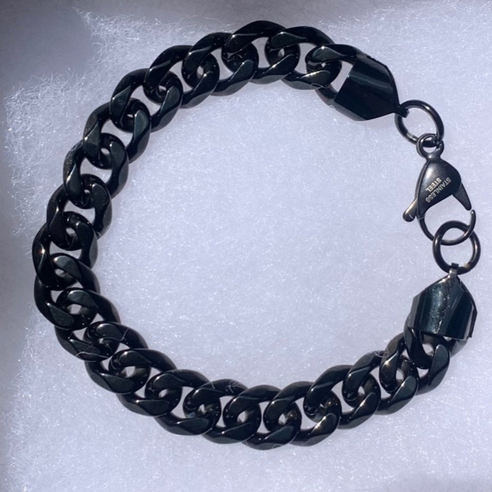 Black Stainless Steel Bracelet